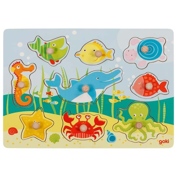 Goki lift-out puzzle underwater world II 57396