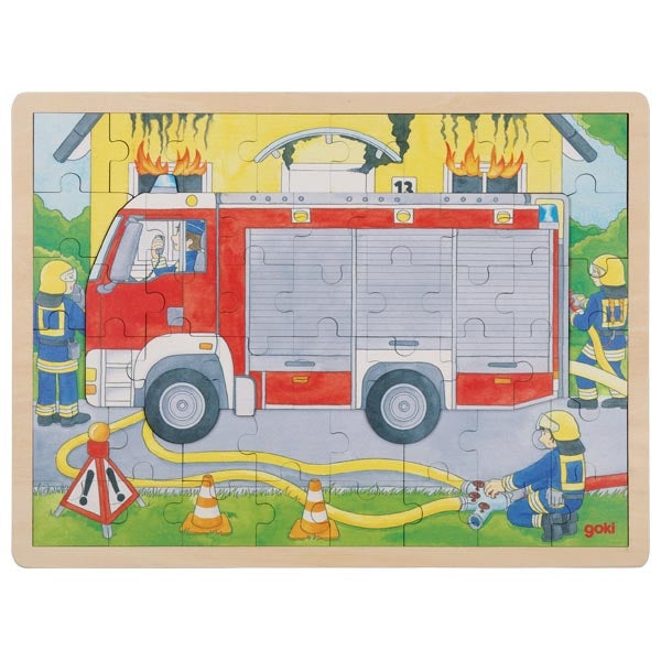 Goki Puzzle Firefighters at work 57416 – Dogil Toy Village