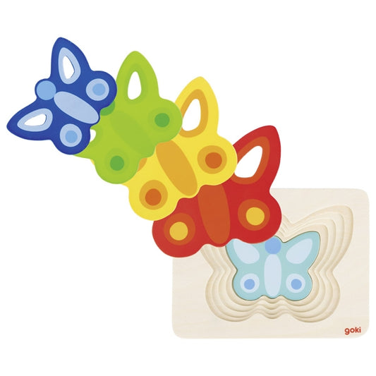 Goki Layer Puzzle, Butterfly II 57486