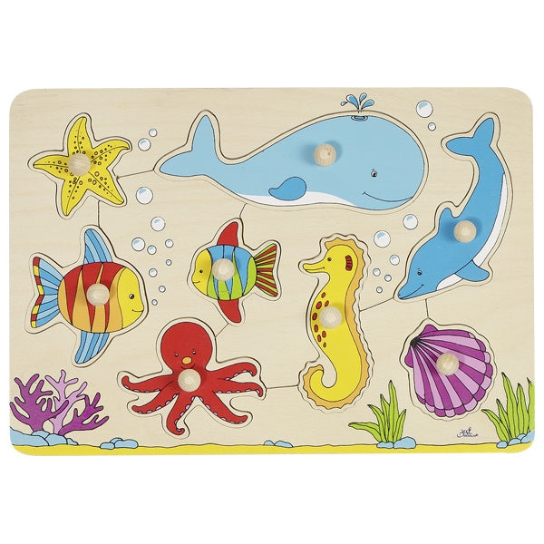 Goki lift-out puzzle underwater world 57953