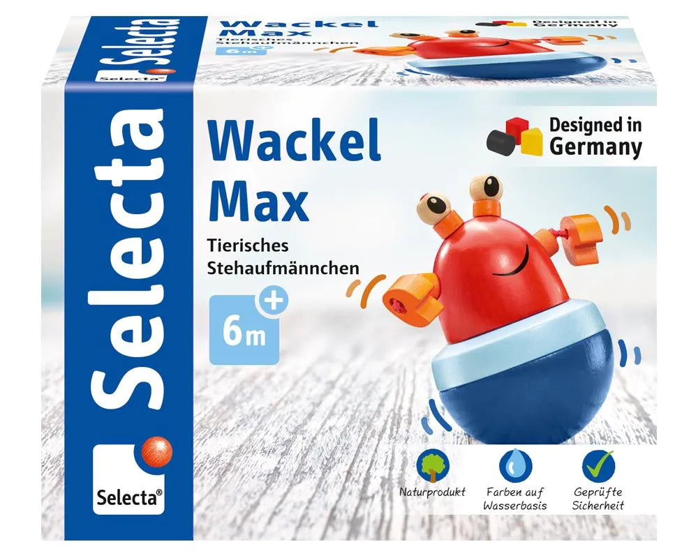 Selecta Wackel Max, 10 cm 61066