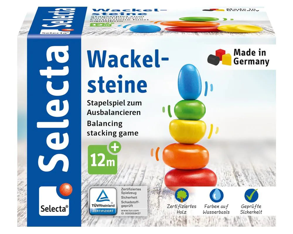 Selecta Wackelsteine, max. 6 cm 62009