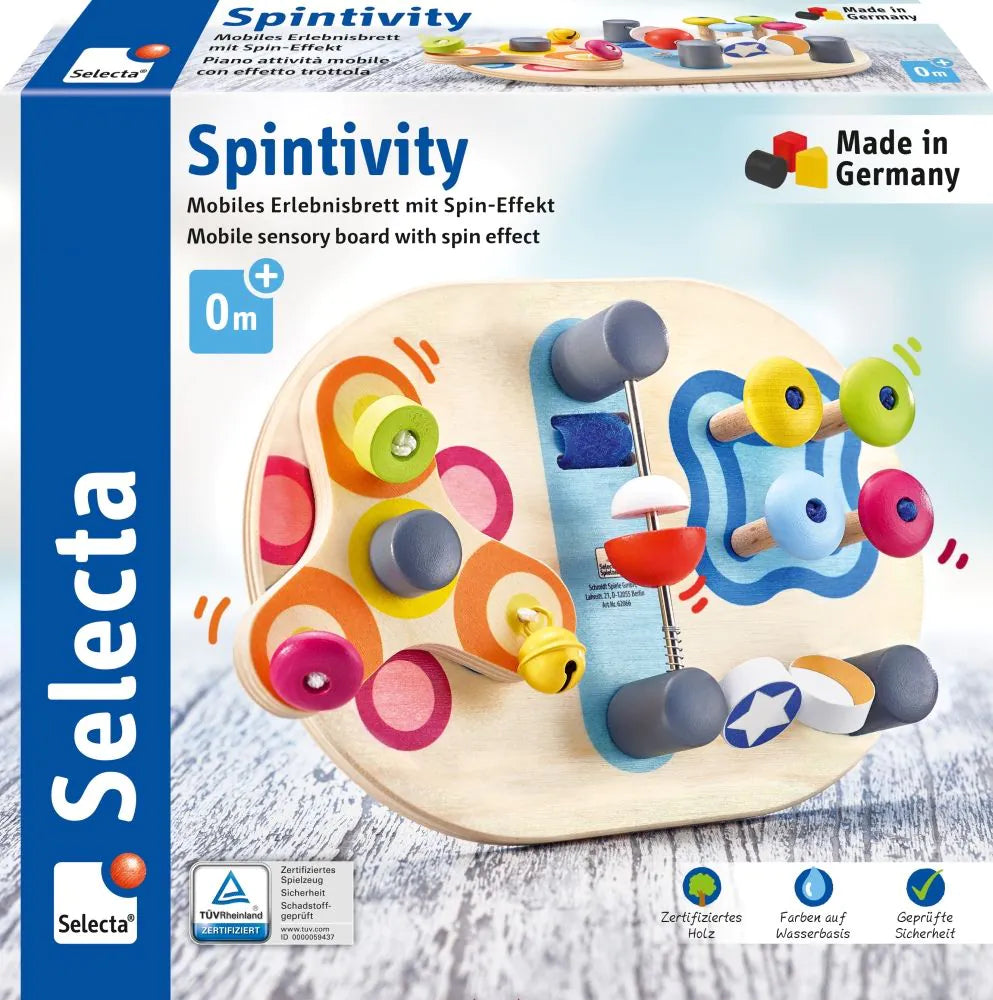 Selecta Spintivity, Motorikbrett, 21 cm 62064