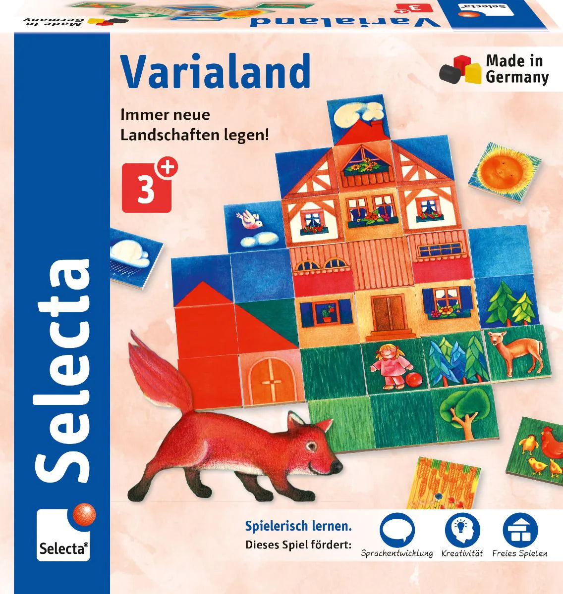 Selecta Varialand, Legespiel, 80 Teile 63021