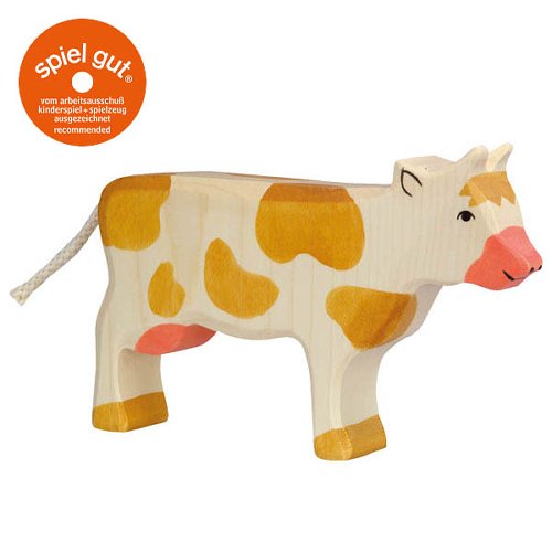 Holztiger 80010 Cow, standing, brown