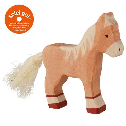 Holztiger 80040 Foal, standing, light brown