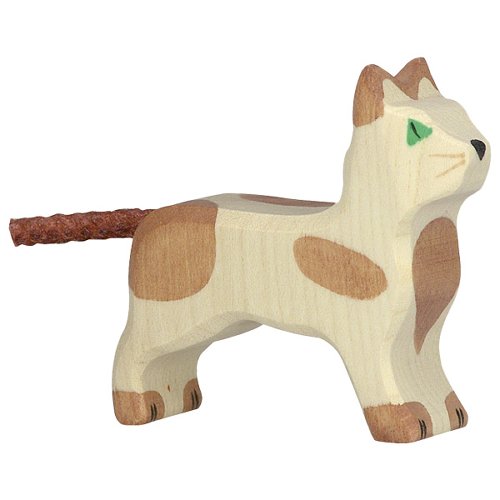 Holztiger 80057 Cat, standing, small