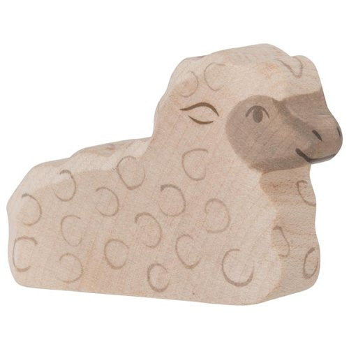 Holztiger 80077 Lamb, lying