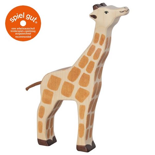 Holztiger 80155 Giraffe, head raised