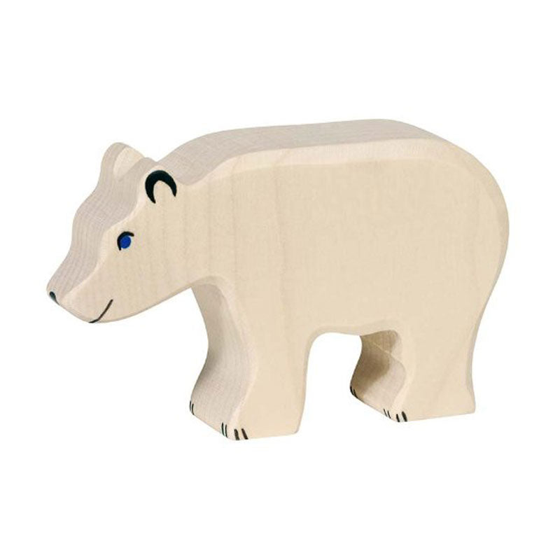 Holztiger 80207 Polar bear small