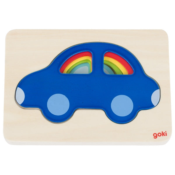 Goki Layer Puzzle, Car 57485