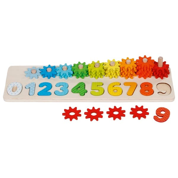 Goki Learn to count with cogwheels 58451