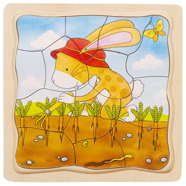 Goki Layer Puzzle vegetable patch 57495