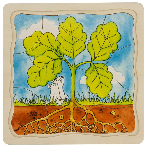 Goki Layer Puzzle Tree 57522