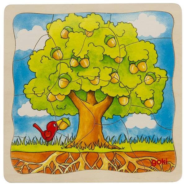 Goki Layer Puzzle Tree 57522