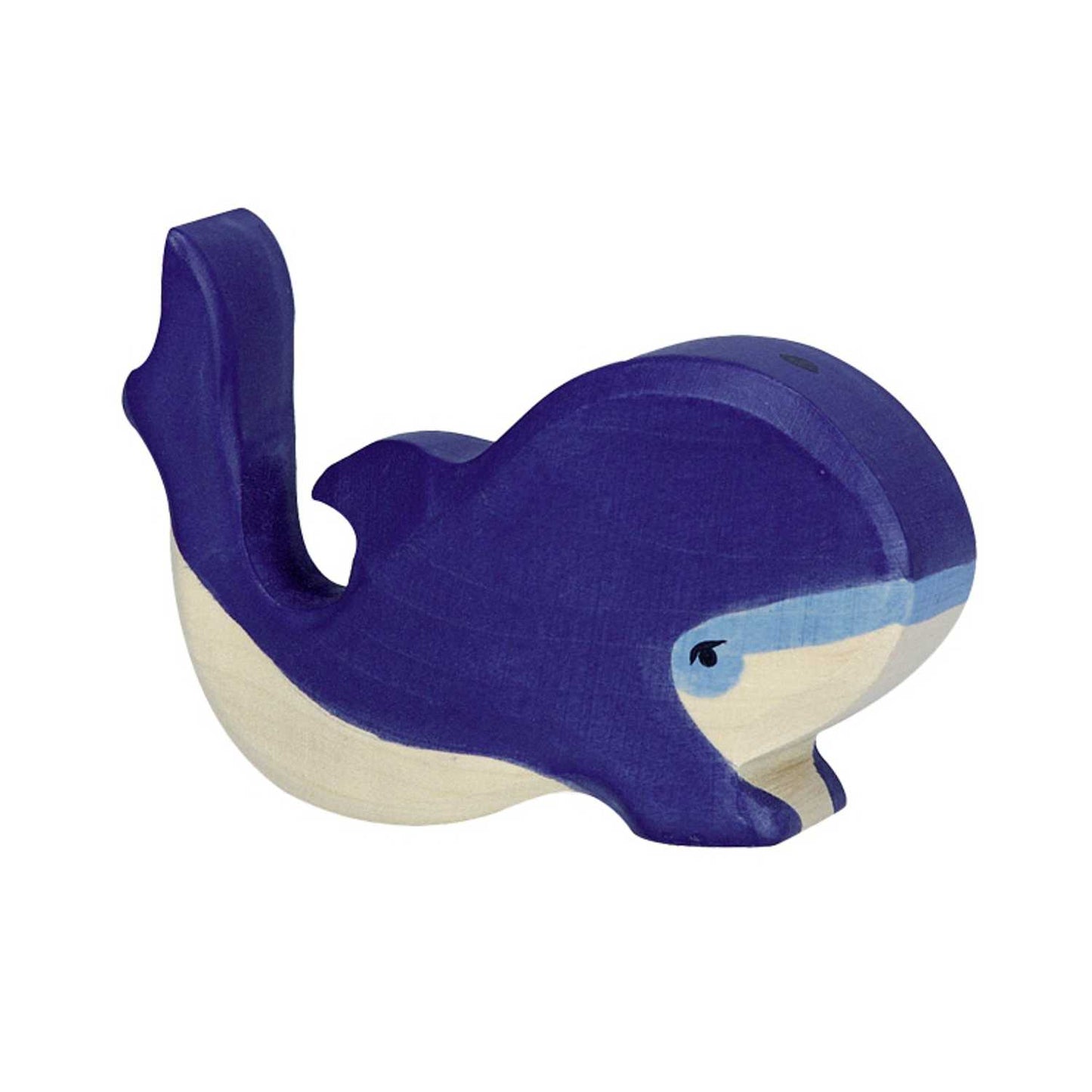 Holztiger 80196 Blue whale small